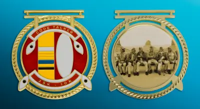 MDC300 code talker medal front and back